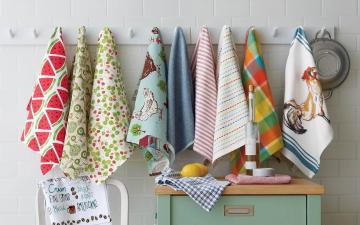 Как выбрать практичные и качественные кухонные полотенца