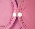 Одеяло двойное с кнопками Dophia Le Vele Розовое