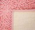 Набор ковриков лапша 2 шт 50*80+50*40 см Розовый