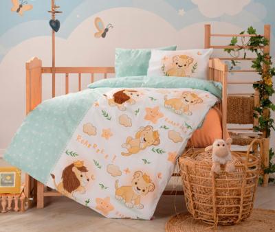 Комплект постельного белья детский Коттон Бокс в кроватку Aslan Mint