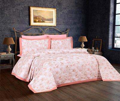 Комплект постельного белья Lotus Home+покрывало Jessica Pink