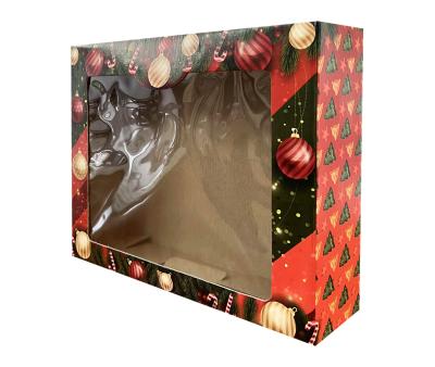 Подарочная коробка Новый год (30х24х8)